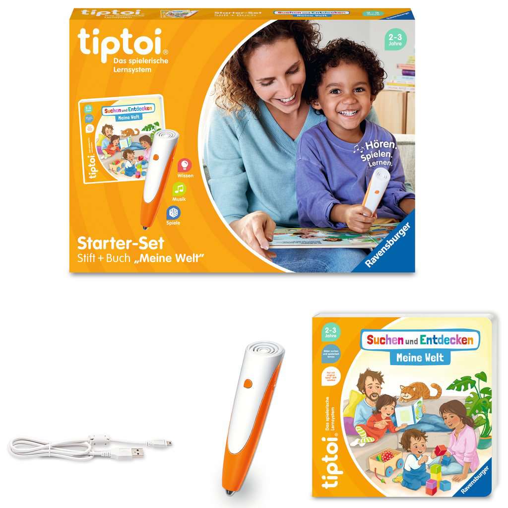 Ravensburger | tiptoi® Starter-Set: Stift und Bilderbuch Meine Welt
