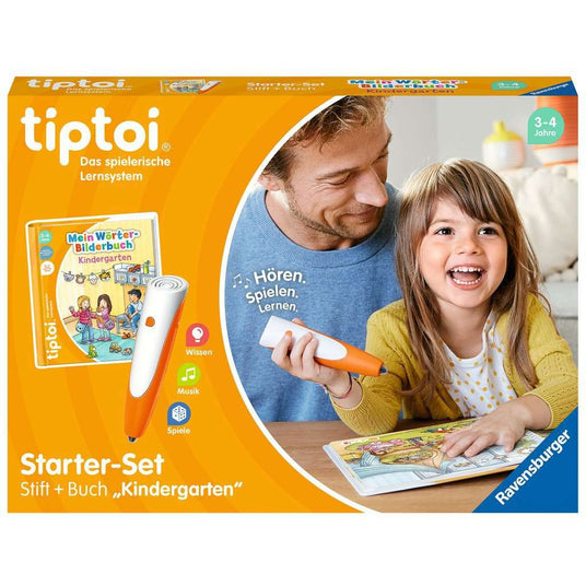 Ravensburger | tiptoi® Starter-Set: Stift und Wörter-Bilderbuch Kindergarten