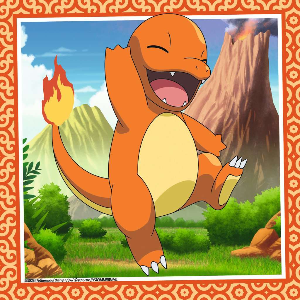 Ravensburger | Glumanda, Bisasam und Schiggy | Kinderpuzzle | 3x49 Teile