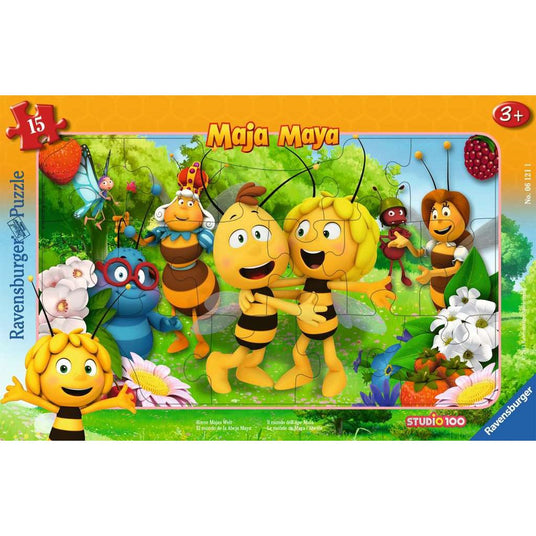Ravensburger | Biene Majas Welt | Kinderpuzzle | 15 Teile