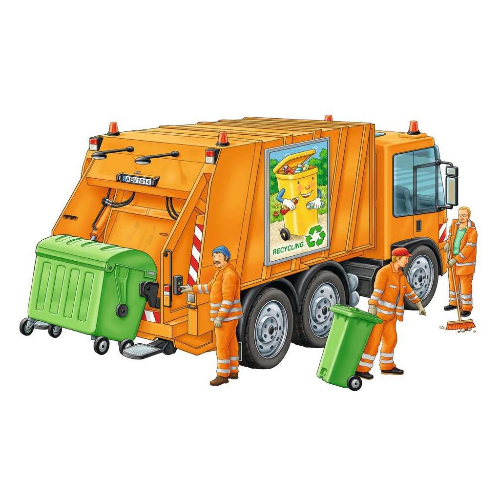 Ravensburger | Müllabfuhr | Kinderpuzzle | 35 Teile