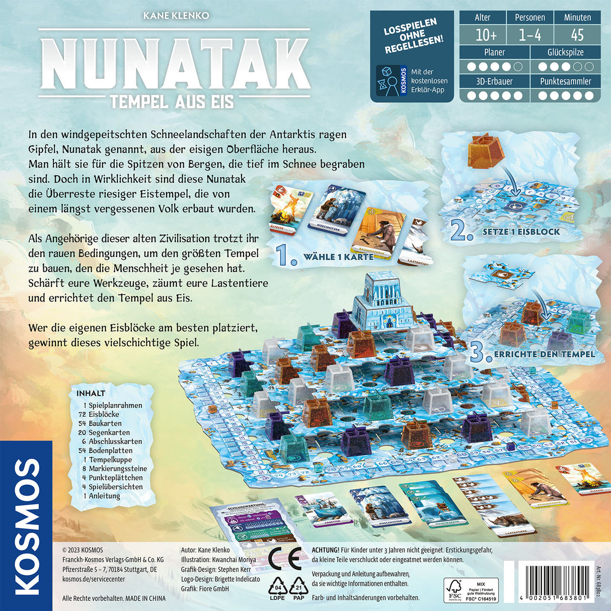 KOSMOS | Brettspiel | Nunatak