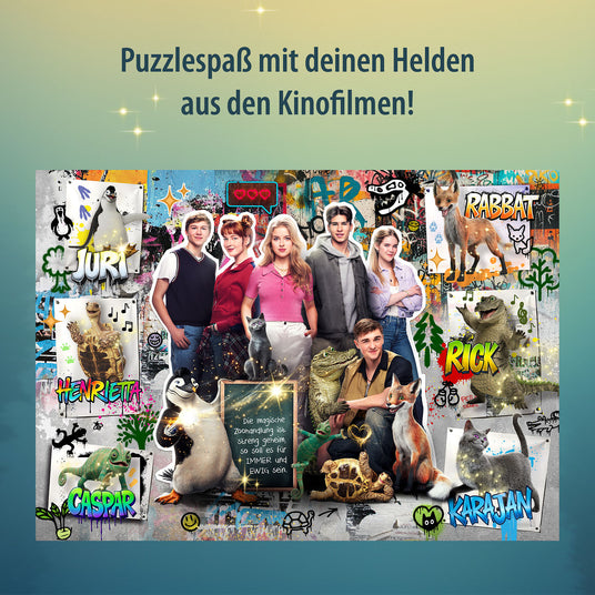KOSMOS | Die Schule der magischen Tiere: Puzzle zum Film — Teamwork