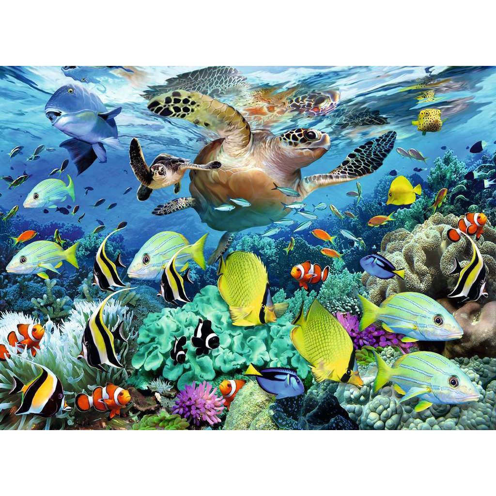 Ravensburger | Unterwasserparadies | Kinderpuzzle | 150 XXL Teile