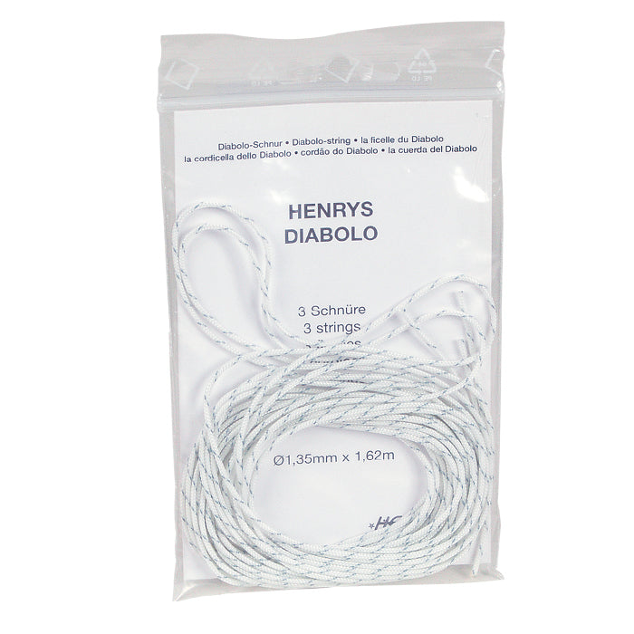 Henrys | Diaboloschnur Henrys 3er-Set | weiß