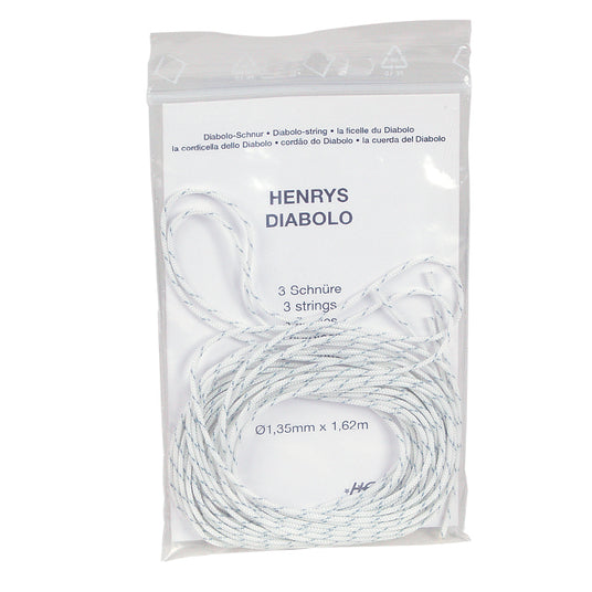 Henrys | Diaboloschnur Henrys 3er-Set | weiß