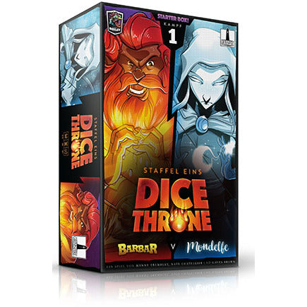 Dice Throne | Staffel 1 - Kampf 1 | Barbar vs. Mondelfe | nur stationärer Verkauf