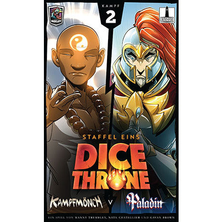 Dice Throne | Staffel 1 - Kampf 2 | Kampfmönch vs. Paladin | nur stationärer Verkauf