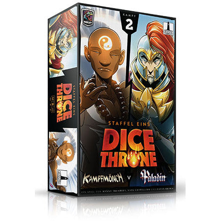 Dice Throne | Staffel 1 - Kampf 2 | Kampfmönch vs. Paladin | nur stationärer Verkauf