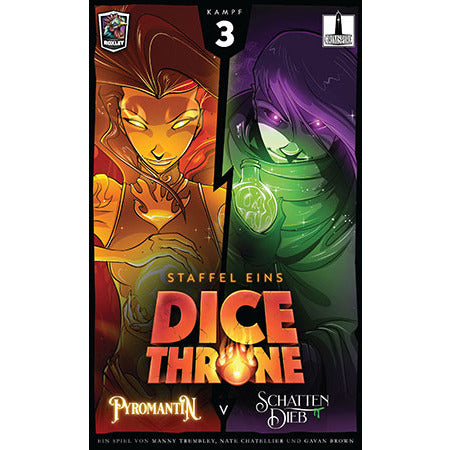 Dice Throne | Staffel 1 - Kampf 3 | Pyromantin vs. Schattendieb | nur stationärer Verkauf