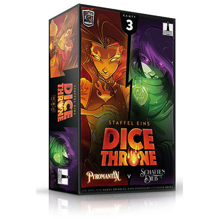 Dice Throne | Staffel 1 - Kampf 3 | Pyromantin vs. Schattendieb | nur stationärer Verkauf