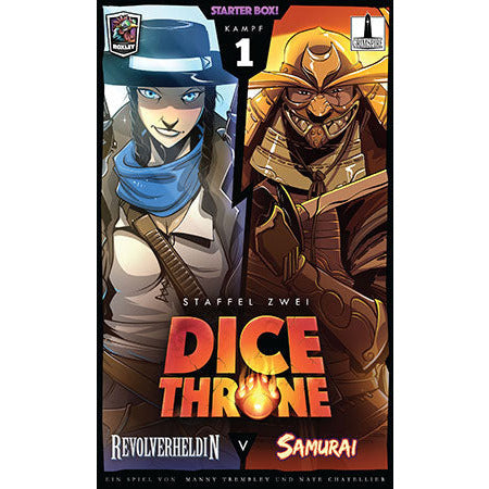 Dice Throne | Staffel 2 - Kampf 1 | Revolverheldin vs. Samurai | nur stationärer Verkauf