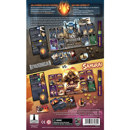 Dice Throne | Staffel 2 - Kampf 1 | Revolverheldin vs. Samurai | nur stationärer Verkauf
