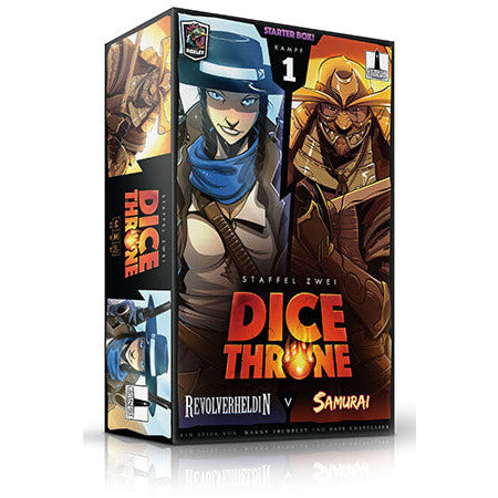 Dice Throne | Staffel 2 - Kampf 1 | Revolverheldin vs. Samurai | nur stationärer Verkauf