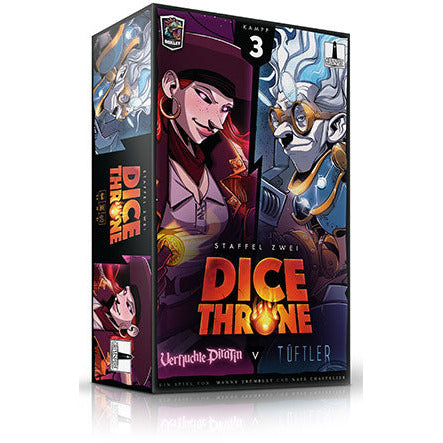 Dice Throne | Staffel 2 - Kampf 3 | Verfluchte Piratin vs. Tüftler | nur stationärer Verkauf