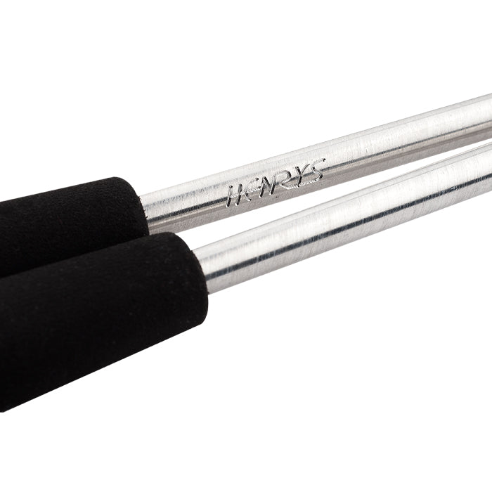 Henrys | Diabolo Handstäbe Alu 325 | schwarz/silber