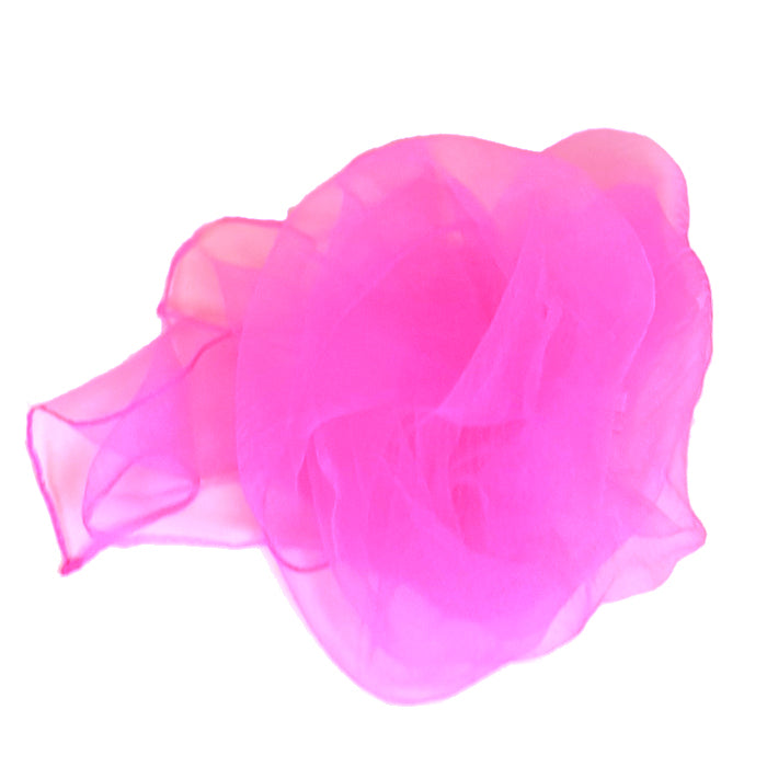 Jongliertuch 60cm x 60cm | uv pink
