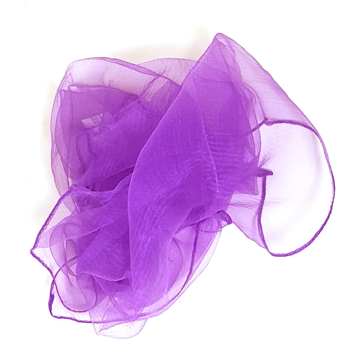 Jongliertuch 60cm x 60cm | lila