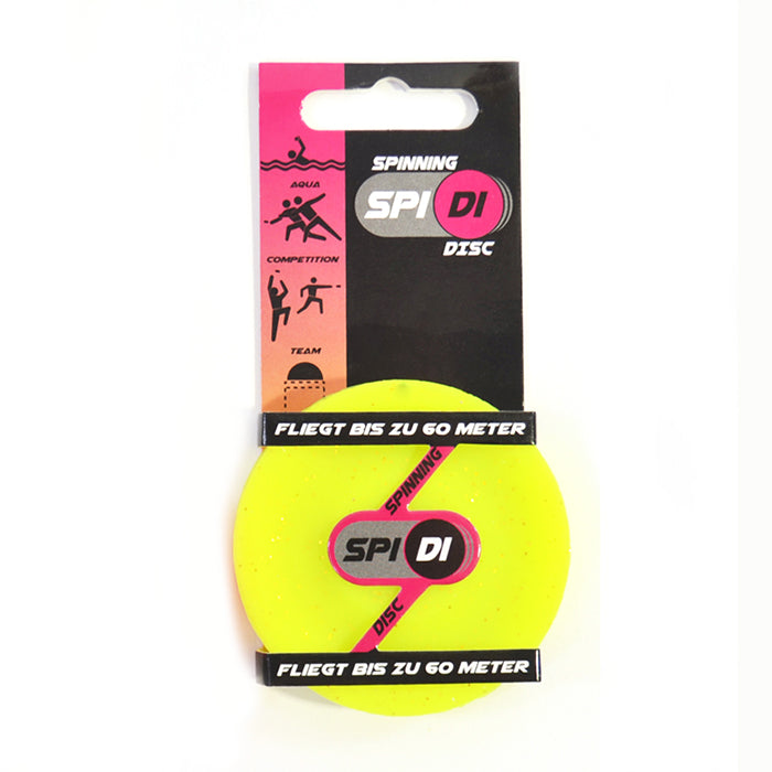 SpiDi Spinning Disc | gelb-glitter/pink