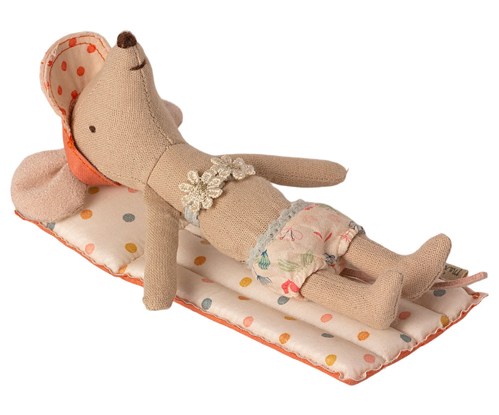 Maileg | Luftmatratze, Maus -Multi Pünktchen