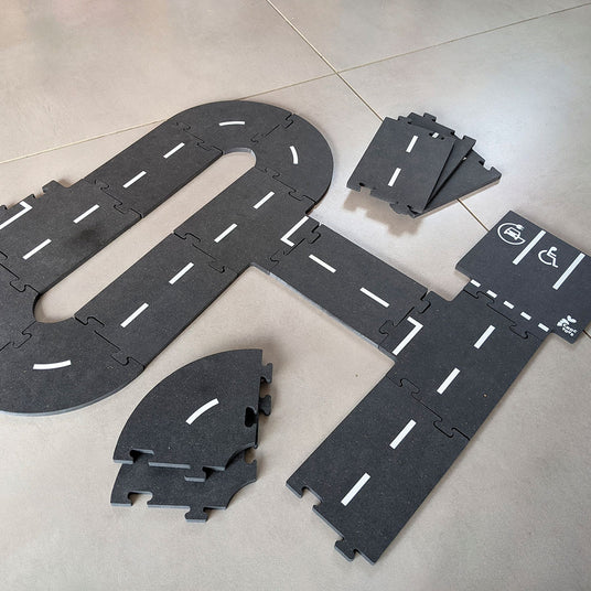 Croctoys | Modulare Strasse - 17 Teile