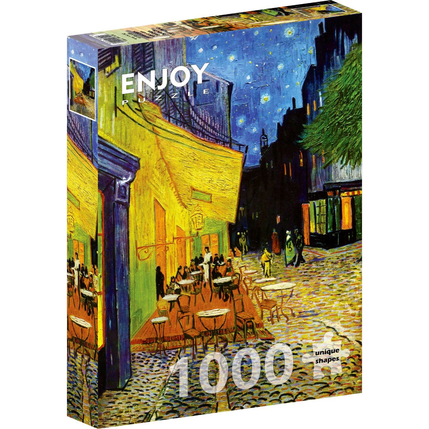 ENJOY Puzzle | 1000 Teile | Vincent Van Gogh: Cafe-Terrasse bei Nacht