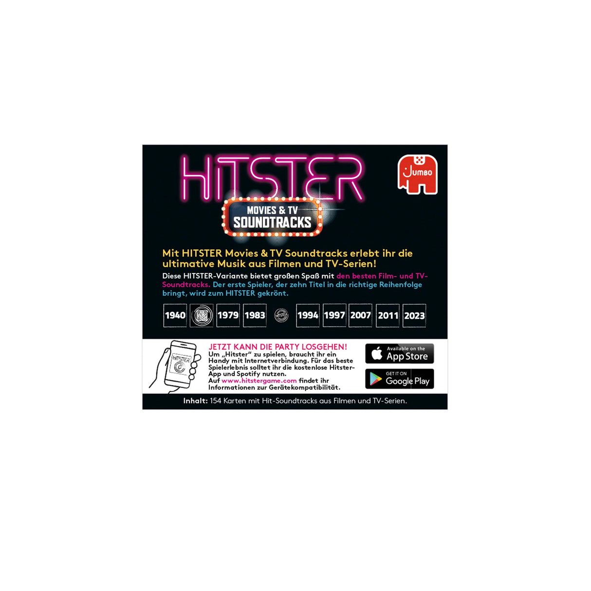 Hitster - Movies & TV Soundtracks Expansion Pack