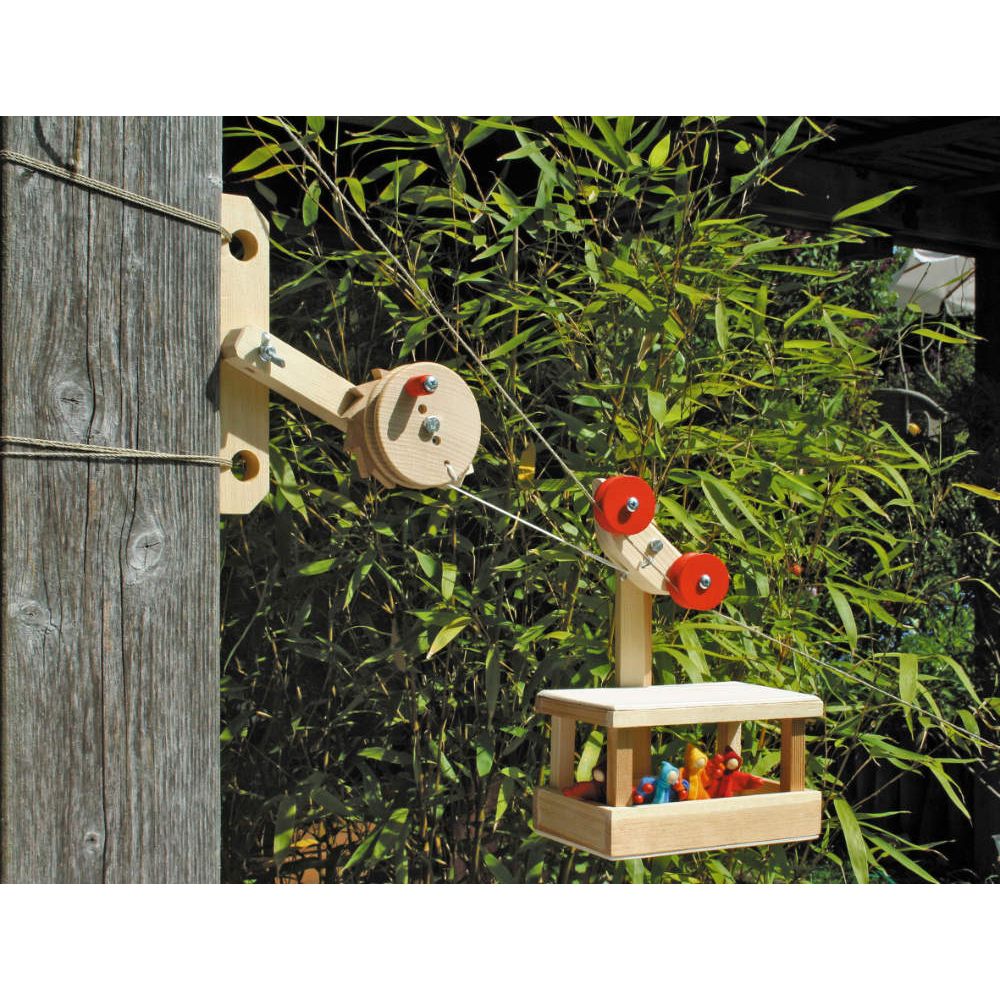 KRAUL | Große Seilbahn Winde für einen Wagen / Station für 2 Wagen