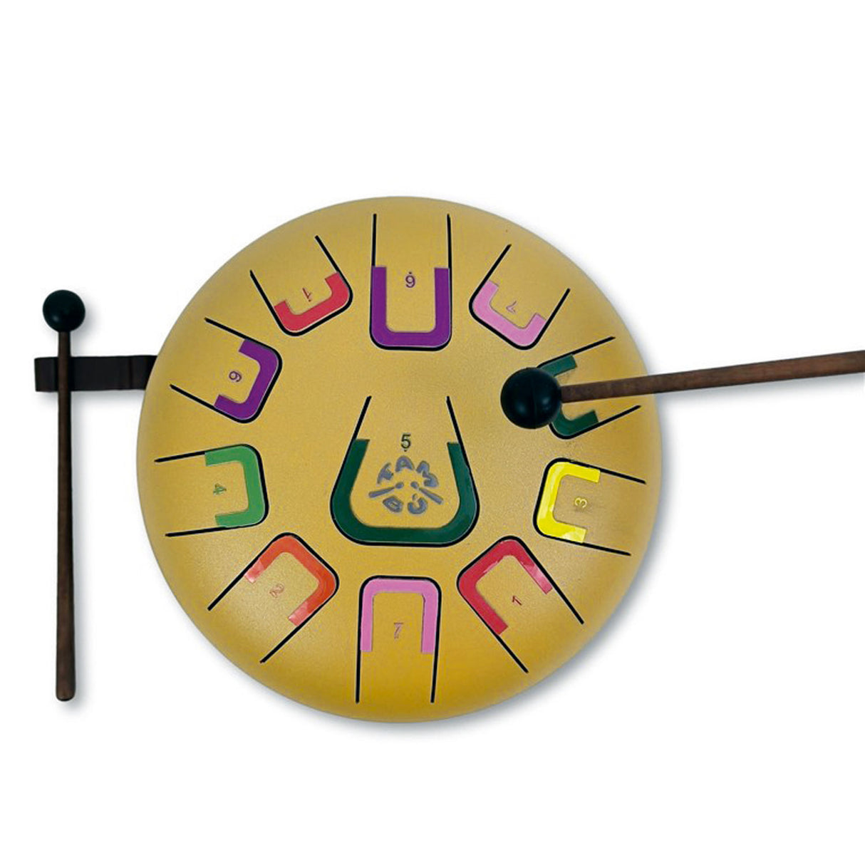 Tambú Zungentrommel 8" | 11 Töne | Golden Stars (Matt Gold)