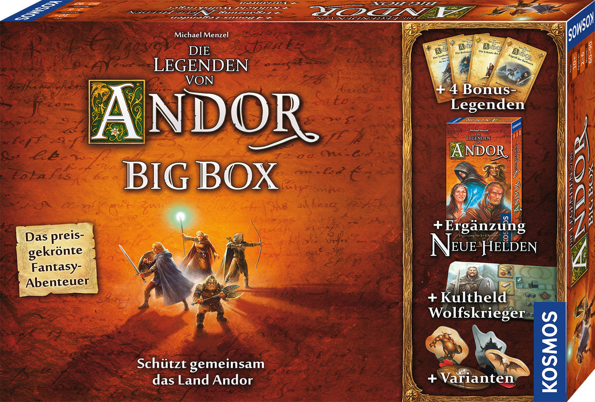 KOSMOS | Die Legenden von Andor - Big Box