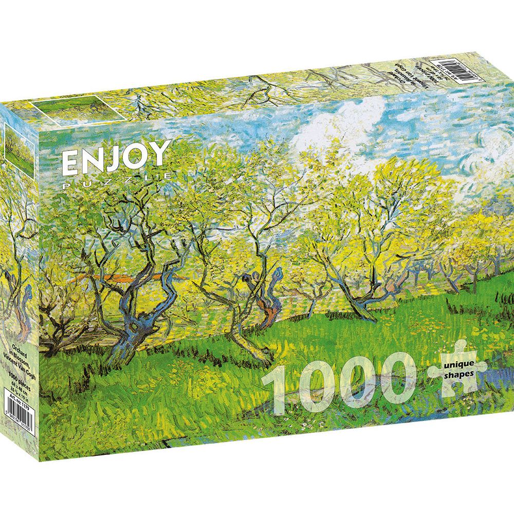 ENJOY Puzzle | 1000 Teile | Vincent Van Gogh: Blühender Obstgarten