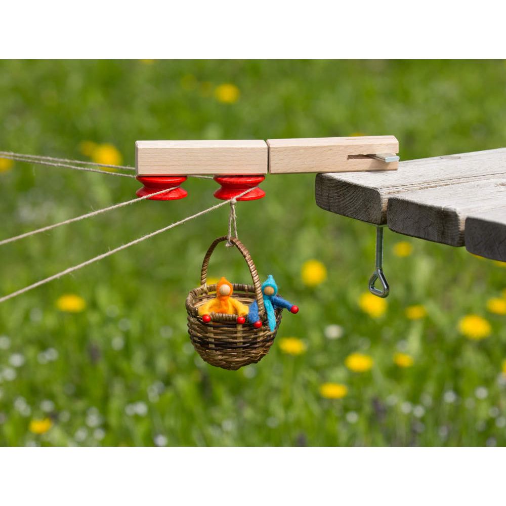 KRAUL | Körbchen Seilbahn Umlenkrolle zu 1240