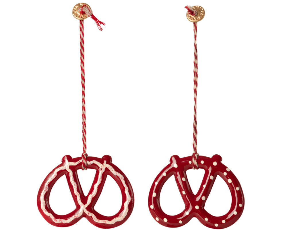 Maileg | Metallornament, Brezel