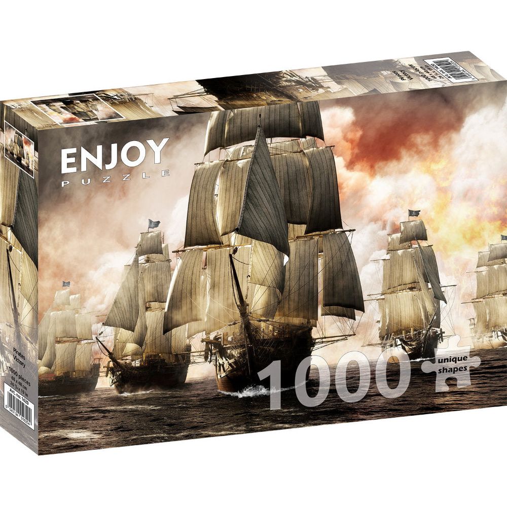 ENJOY Puzzle | 1000 Teile | Sieg der Piraten