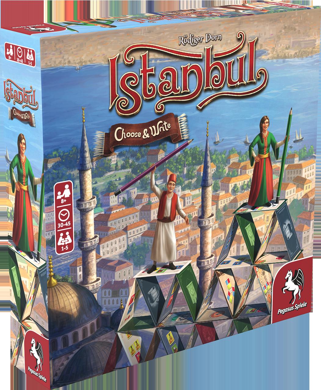 Pegasus Spiele | Istanbul – Choose & Write