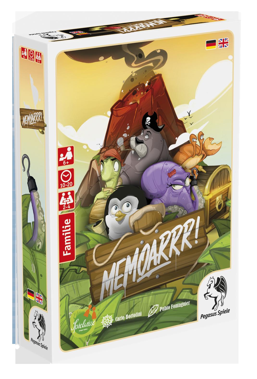 Pegasus Spiele | Memoarrr! (Edition Spielwiese) *Empfohlen Spiel des Jahres 2018*