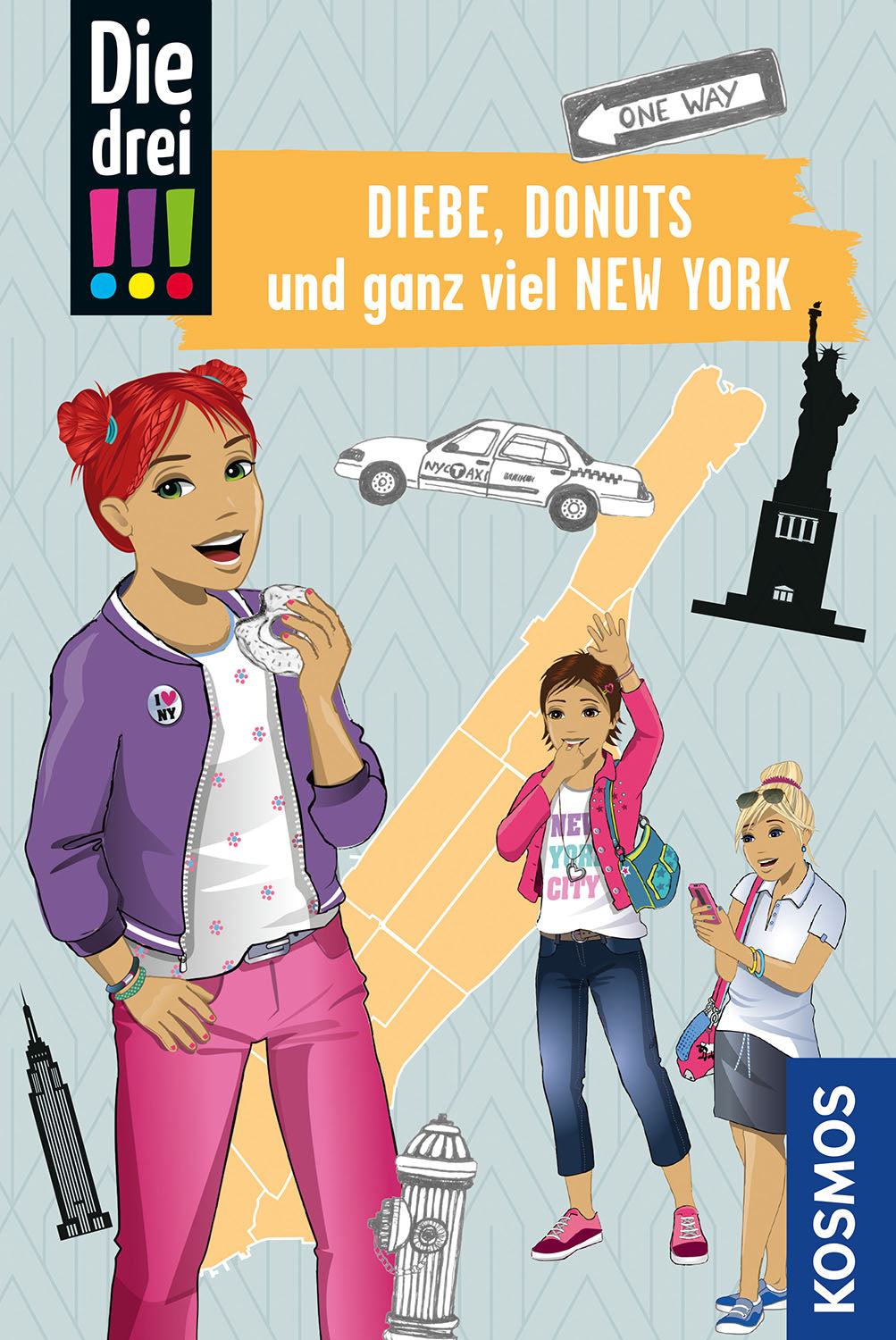 KOSMOS | Die drei !!! Reisekrimi Diebe Donuts New York
