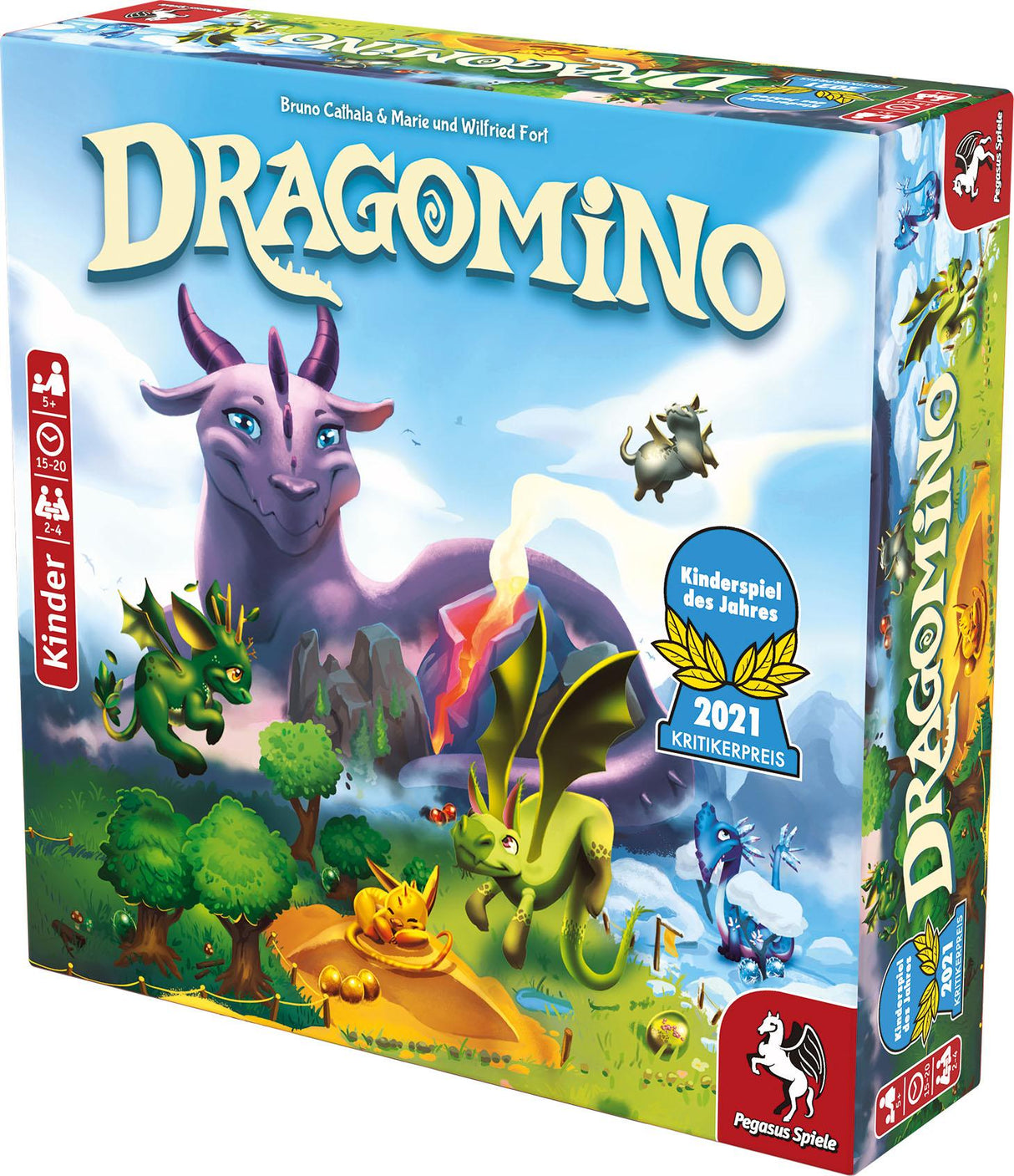 Pegasus Spiele | Dragomino *Kinderspiel des Jahres 2021*