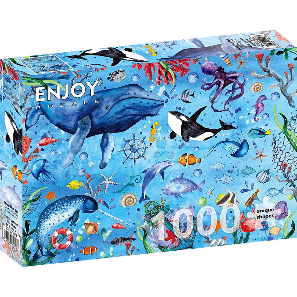ENJOY Puzzle | 1000 Teile | Tiefblaues Meer