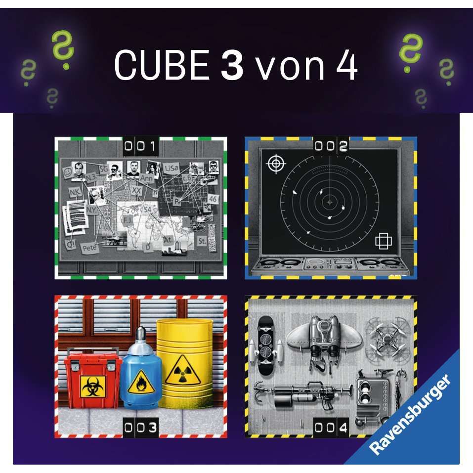 Ravensburger | Mystery Cube "Das Agentenlabor"