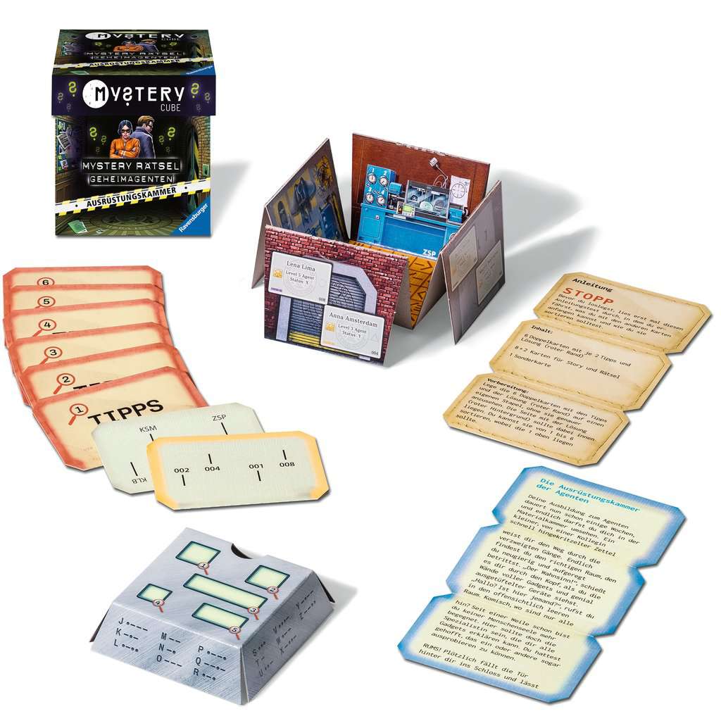 Ravensburger | Mystery Cube "Das Agentenausrüstungslager"