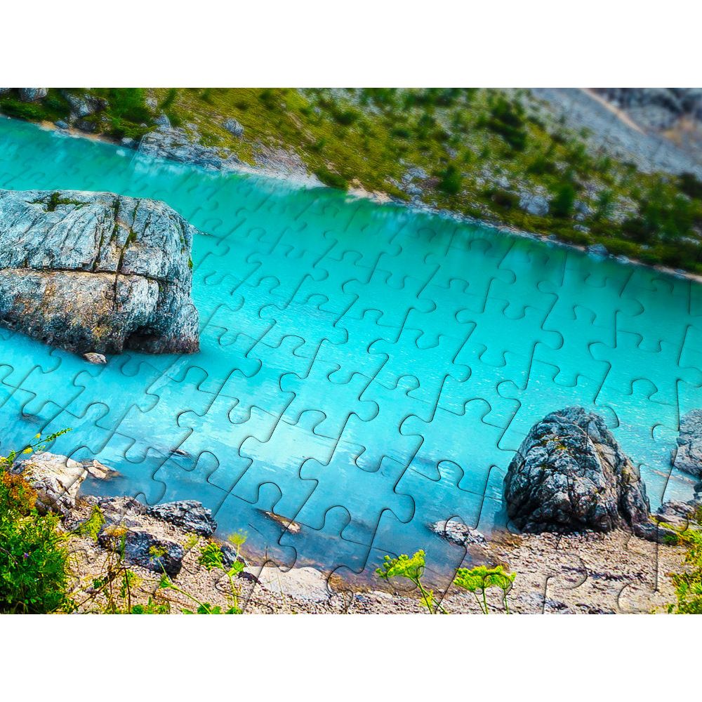 ENJOY Puzzle | 1000 Teile | Sorapis-See, Dolomiten, Italien