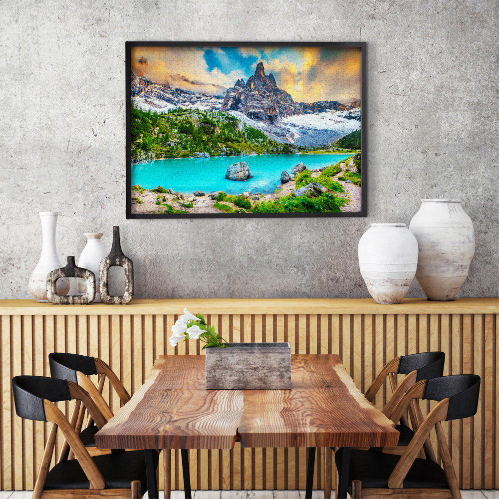 ENJOY Puzzle | 1000 Teile | Sorapis-See, Dolomiten, Italien