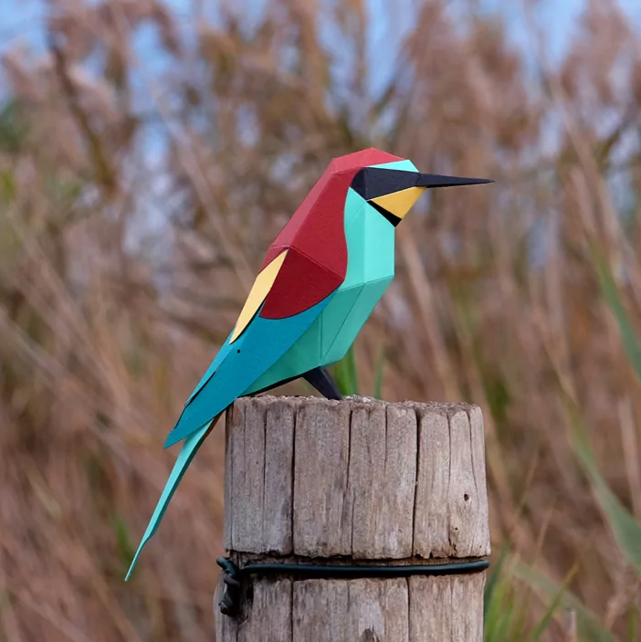 PLEGO - MEROPS APIASTER - BIENENFRESSER - Papiervogel