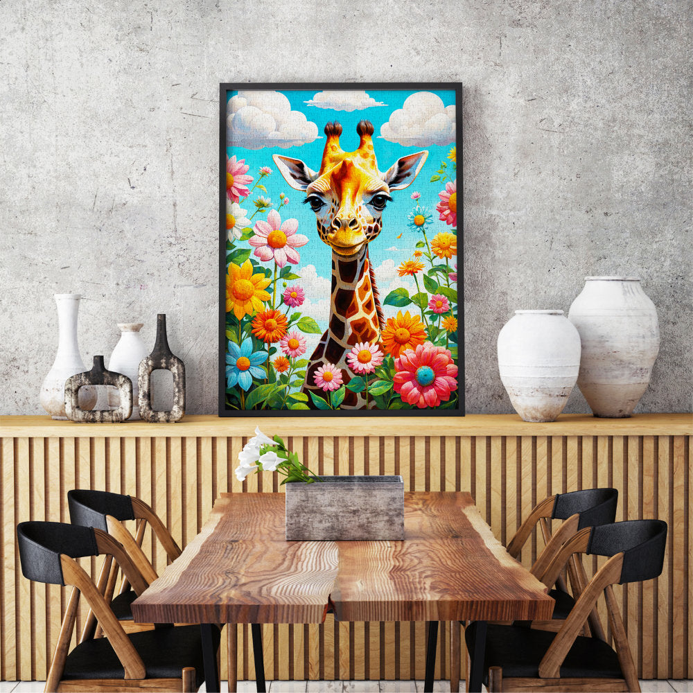 ENJOY Puzzle | 1000 Teile | Niedliche Giraffe
