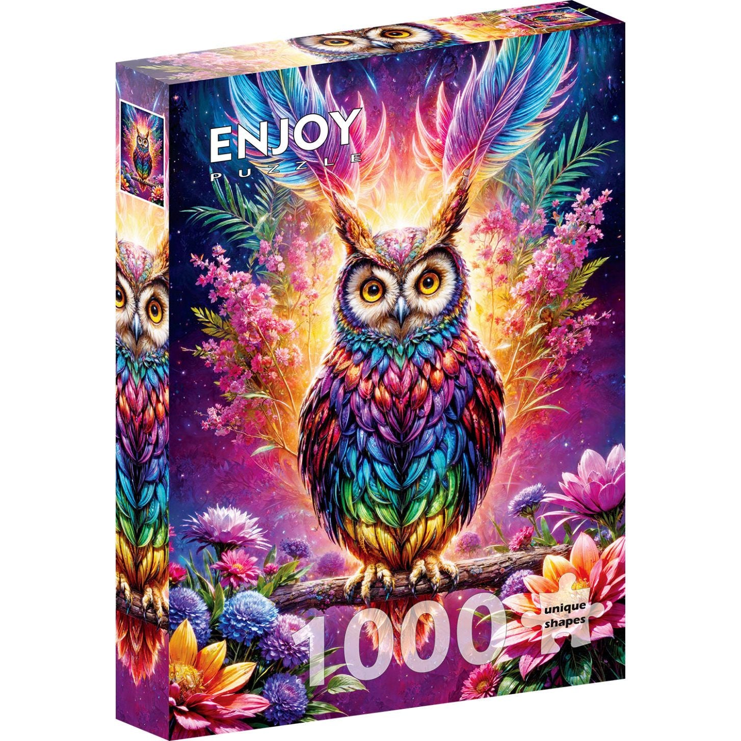ENJOY Puzzle | 1000 Teile | Neon-Eule