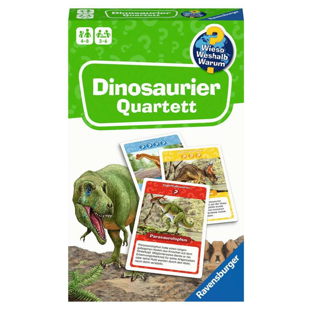 Ravensburger | Wieso? Weshalb? Warum? Dinosaurier Quartett