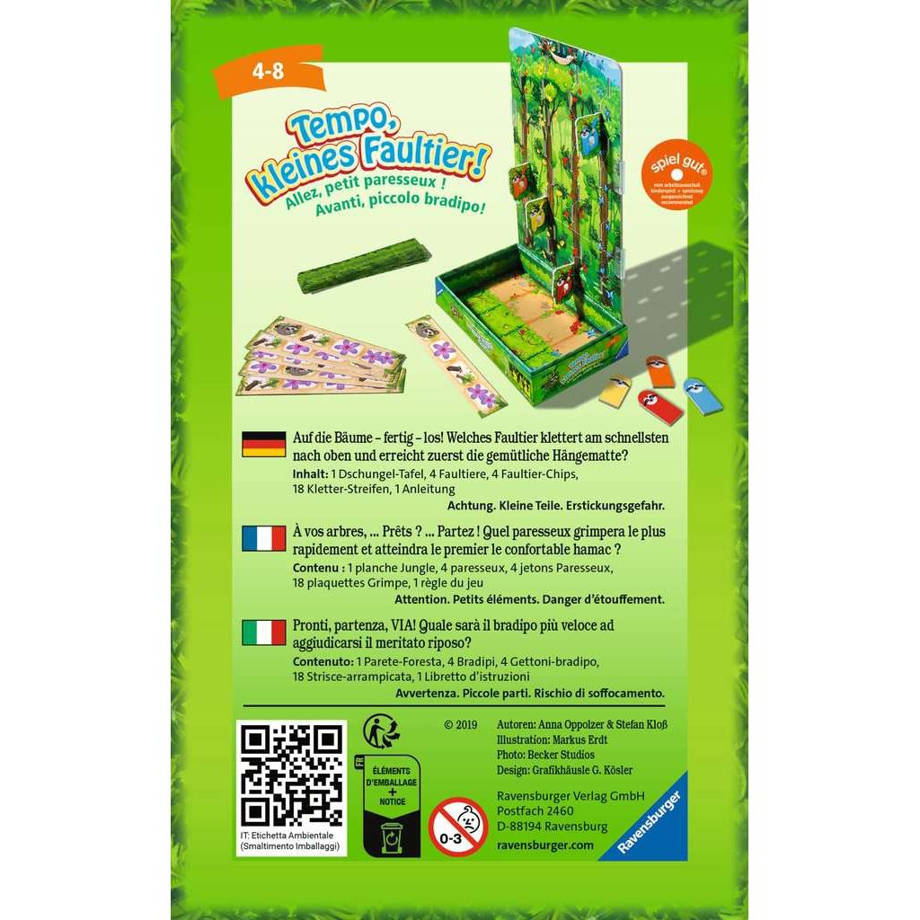 Ravensburger | Tempo, kleines Faultier!