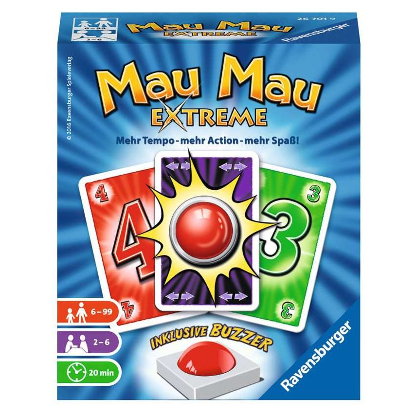 Ravensburger | Mau Mau Extreme