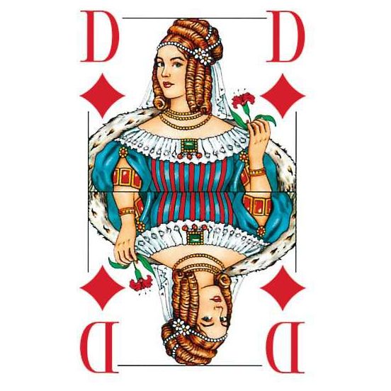 F.X. Schmid | Klassisches Skatspiel, Französisches Bild mit großen Eckzeichen, 32 Karten in Klarsicht-Box